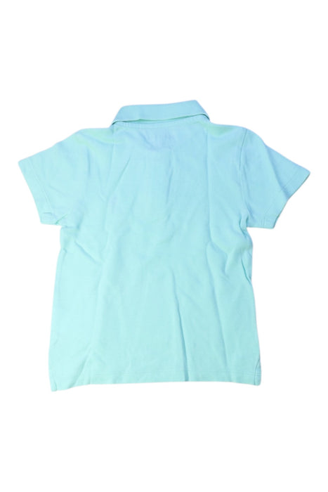 A Blue Short Sleeve Polos from Crewcuts in size 2T for boy. (Back View)