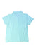 A Blue Short Sleeve Polos from Crewcuts in size 2T for boy. (Back View)