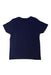 A Navy Short Sleeve T Shirts from Polo Ralph Lauren in size 4T for boy. (Back View)