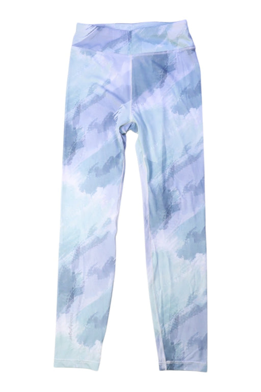 A Blue Leggings from Moody Tiger in size 5T for girl. (Front View)