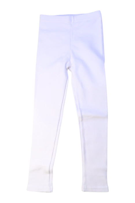 A White Leggings from Bonpoint in size 8Y for girl. (Front View)