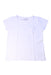 A White Short Sleeve T Shirts from Crewcuts in size 4T for girl. (Front View)