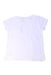 A White Short Sleeve T Shirts from Crewcuts in size 4T for girl. (Back View)