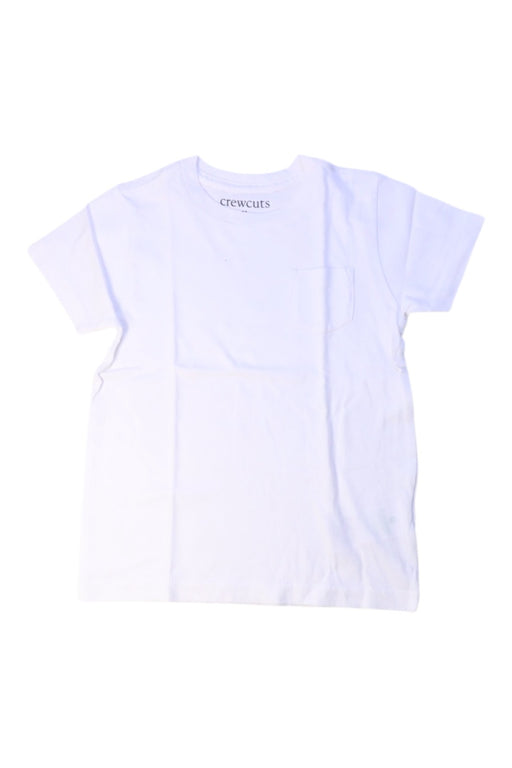 A White Short Sleeve T Shirts from Crewcuts in size 3T for girl. (Front View)