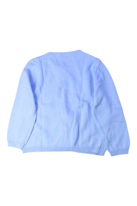 A Blue Cardigans from Confiture in size 4T for girl. (Back View)
