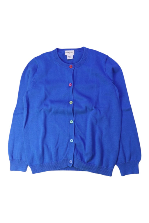 A Blue Cardigans from Crewcuts in size 6T for girl. (Front View)