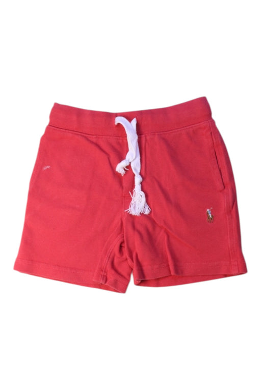 A Red Shorts from Polo Ralph Lauren in size 3T for boy. (Front View)