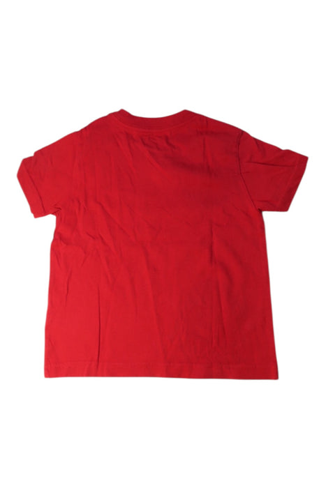 A Red Short Sleeve T Shirts from Polo Ralph Lauren in size 3T for boy. (Back View)