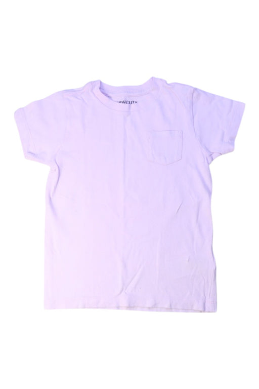 A Purple Short Sleeve T Shirts from Crewcuts in size 3T for neutral. (Front View)