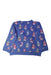 A Blue Crewneck Sweatshirts from Jojo Maman Bébé in size 3T for girl. (Back View)