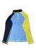 A Blue Rash Guards from Minnex in size 6T for girl. (Back View)