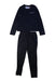 A Black Base Layers from Columbia in size 4T for neutral. (Front View)