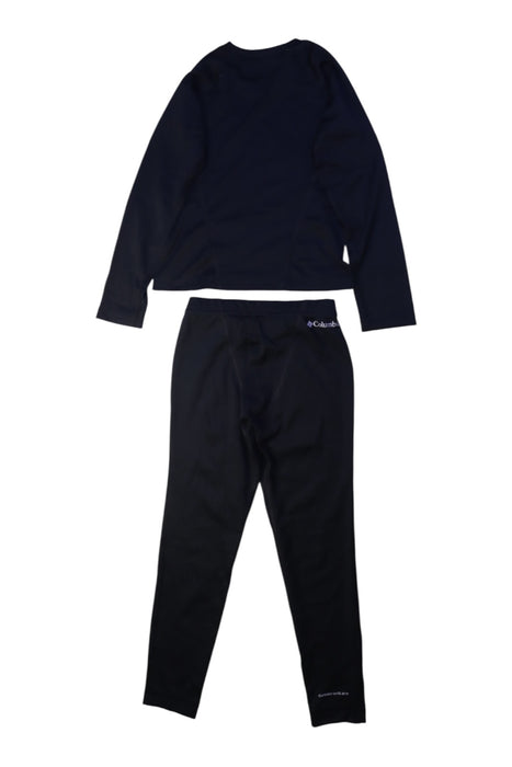 A Black Base Layers from Columbia in size 4T for neutral. (Back View)