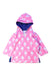 A Pink Capes & Ponchos from Pottery Barn in size 6-12M for girl. (Front View)