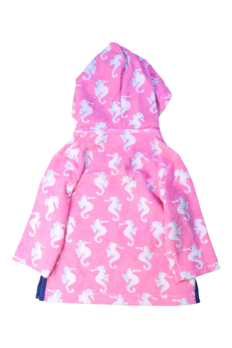 A Pink Capes & Ponchos from Pottery Barn in size 6-12M for girl. (Back View)