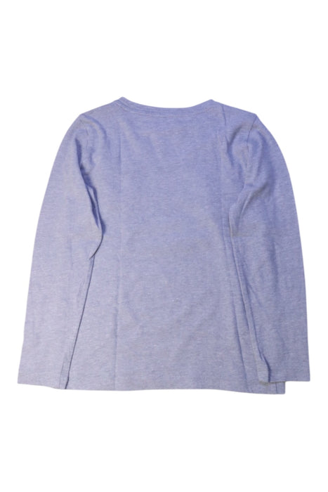 A Blue Long Sleeve Tops from Crewcuts in size 4T for girl. (Back View)