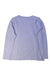 A Blue Long Sleeve Tops from Crewcuts in size 4T for girl. (Back View)