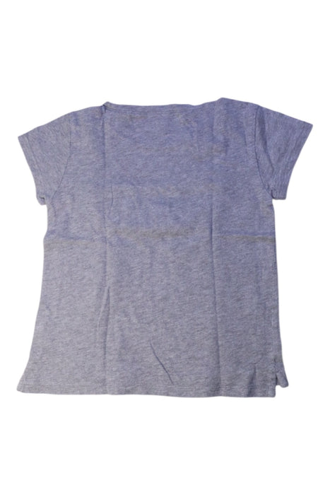 A Blue Short Sleeve T Shirts from Crewcuts in size 4T for girl. (Back View)