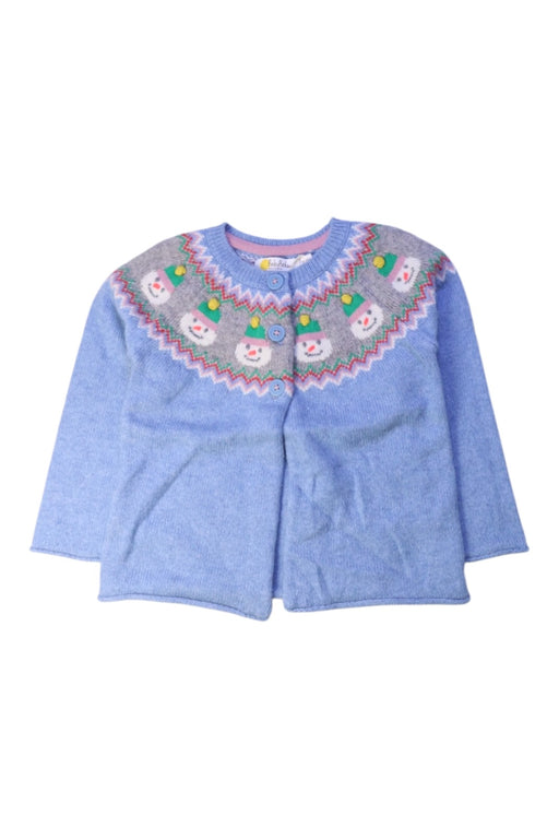 A Blue Cardigans from Boden in size 12-18M for girl. (Front View)