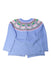 A Blue Cardigans from Boden in size 12-18M for girl. (Back View)