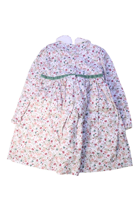 A White Long Sleeve Dresses from Confiture in size 5T for girl. (Back View)