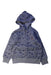 A Blue Zippered Sweatshirts from Polo Ralph Lauren in size 3T for boy. (Front View)
