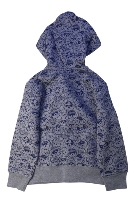 A Blue Zippered Sweatshirts from Polo Ralph Lauren in size 3T for boy. (Back View)