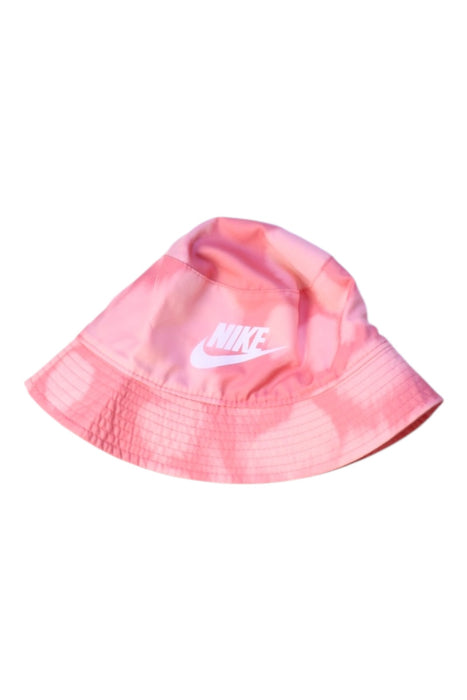 A Pink Sun Hats from Nike in size 8Y for girl. (Front View)