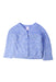 A Blue Cardigans from Seed in size 6-12M for girl. (Front View)