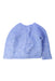 A Blue Cardigans from Seed in size 6-12M for girl. (Back View)