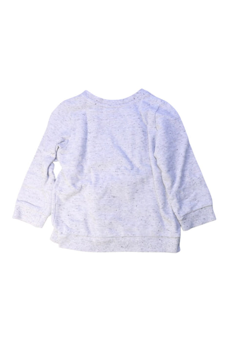 A Grey Crewneck Sweatshirts from Seed in size 18-24M for girl. (Back View)