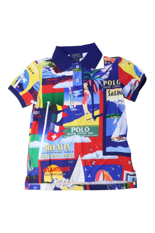 A Multicolour Short Sleeve Polos from Polo Ralph Lauren in size 4T for boy. (Front View)