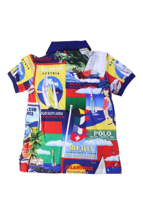 A Multicolour Short Sleeve Polos from Polo Ralph Lauren in size 4T for boy. (Back View)