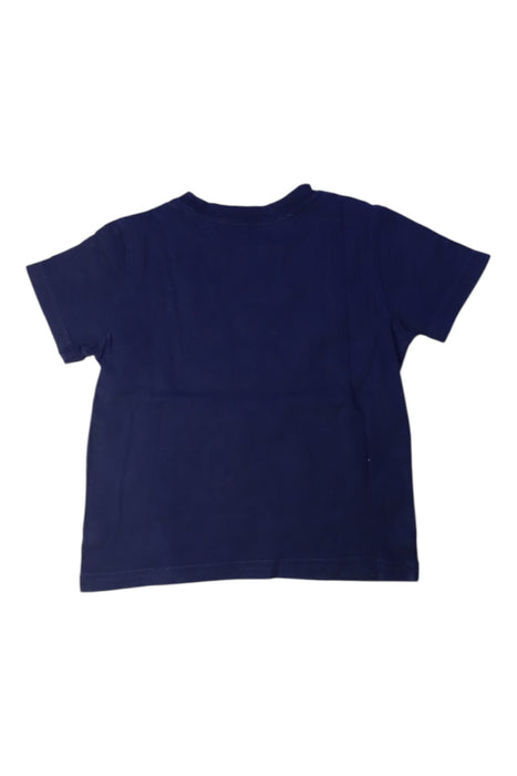 A Navy Short Sleeve T Shirts from Polo Ralph Lauren in size 2T for boy. (Back View)
