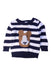 A Navy Knit Sweaters from Seed in size 6-12M for boy. (Front View)