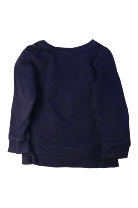 A Navy Crewneck Sweatshirts from Seed in size 18-24M for boy. (Back View)