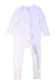 A White Long Sleeve Jumpsuits from Not Too Big in size 6-12M for neutral. (Front View)