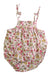 A Pink Sleeveless Rompers from Mayoral in size 0-3M for girl. (Back View)