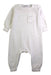 A Ivory Long Sleeve Rompers from Brunello Cucinelli in size 6-12M for boy. (Front View)