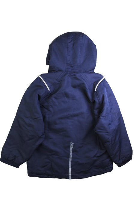 A Navy Lightweight Jackets from Le Coq Sportif in size 6T for boy. (Back View)