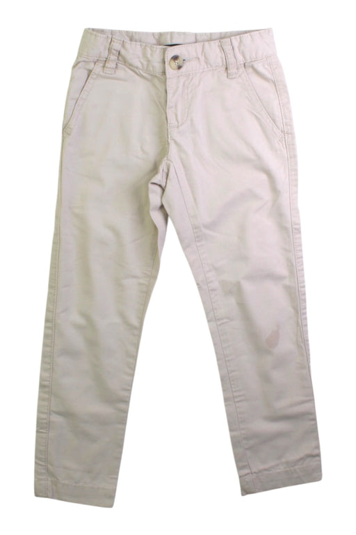 A Beige Casual Pants from Seed in size 3T for boy. (Front View)
