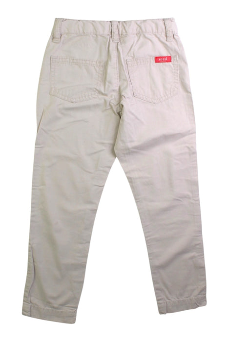 A Beige Casual Pants from Seed in size 3T for boy. (Back View)