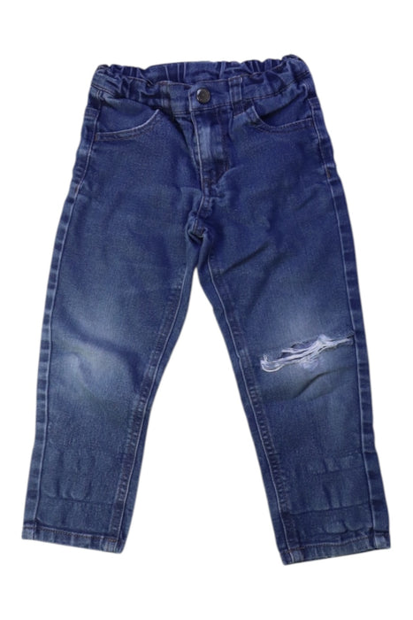 A Blue Jeans from Nautica in size 2T for boy. (Front View)