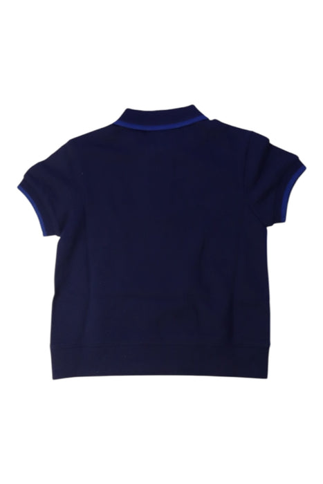 A Blue Short Sleeve Polos from Lacoste in size 3T for boy. (Back View)
