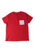 A Red Short Sleeve T Shirts from Petit Bateau in size 2T for boy. (Front View)