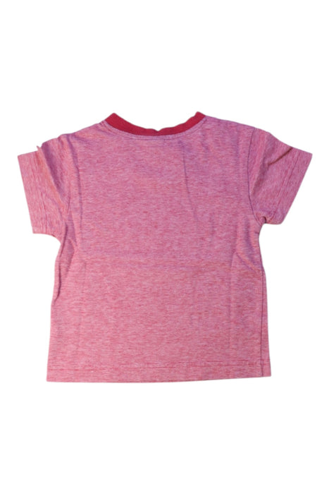 A Red Short Sleeve T Shirts from Nautica in size 2T for boy. (Back View)