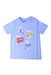 A Blue Short Sleeve T Shirts from Mayoral in size 3T for boy. (Front View)