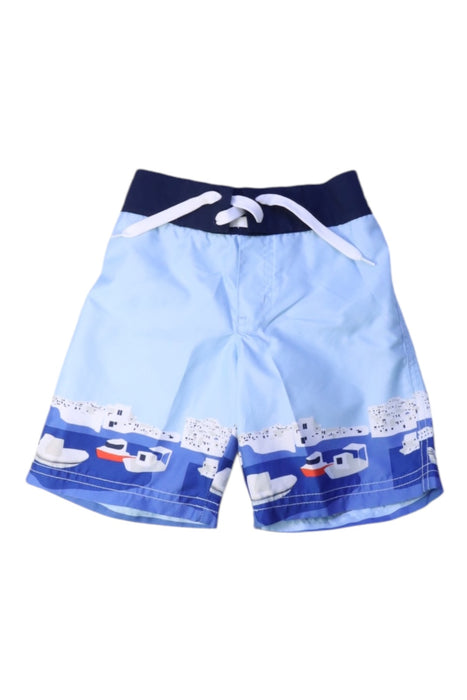 A Blue Swim Shorts from Janie & Jack in size 2T for boy. (Front View)