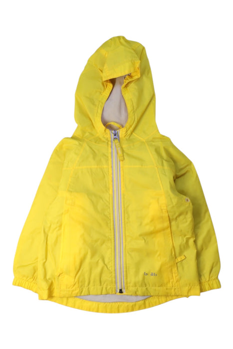 A Yellow Rain Jackets from L.L.Bean in size 3T for boy. (Front View)