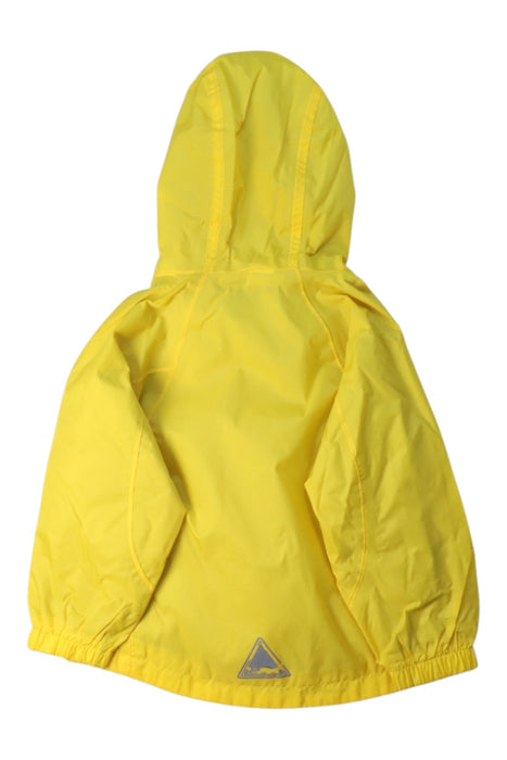 A Yellow Rain Jackets from L.L.Bean in size 3T for boy. (Back View)